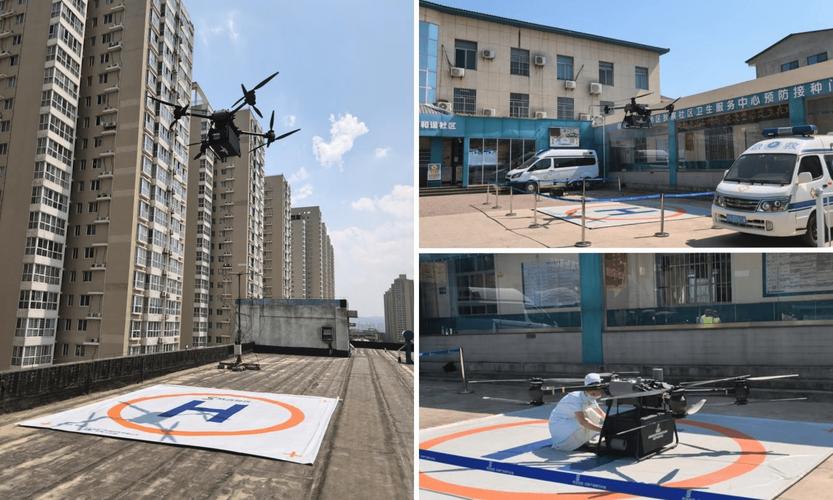 西北首条城市无人机空中医药配送航线首飞成功 开启城市配送新篇章